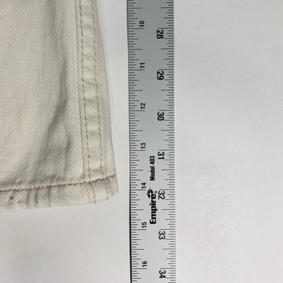 BlankNYC 34 Mens 014 Slim Sew Your Oats Cream Jeans 100% Cotton - Picture 8 of 10